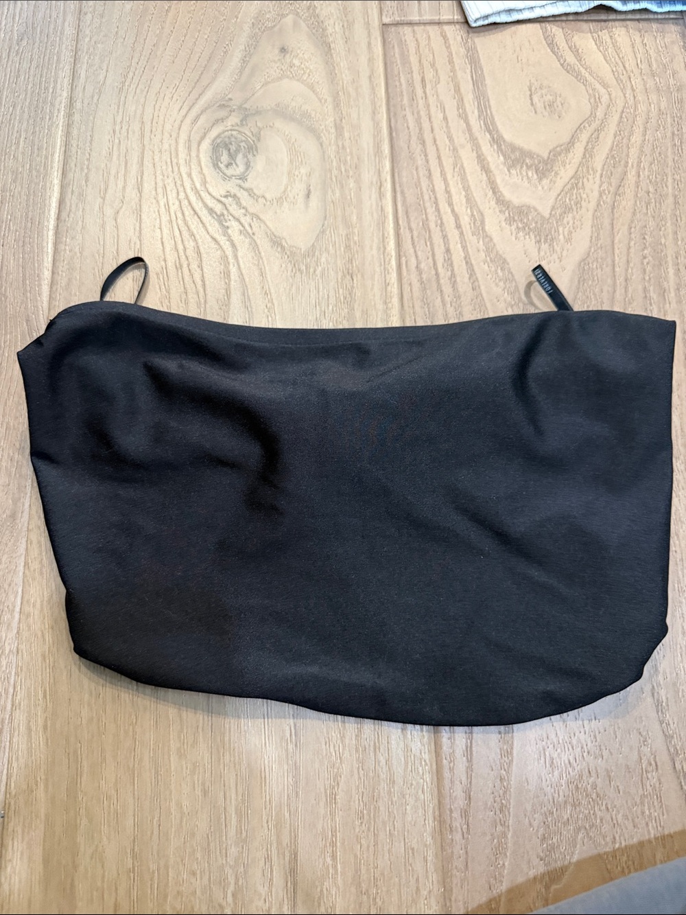 Forever 21 Black Strapless Bandeau Top